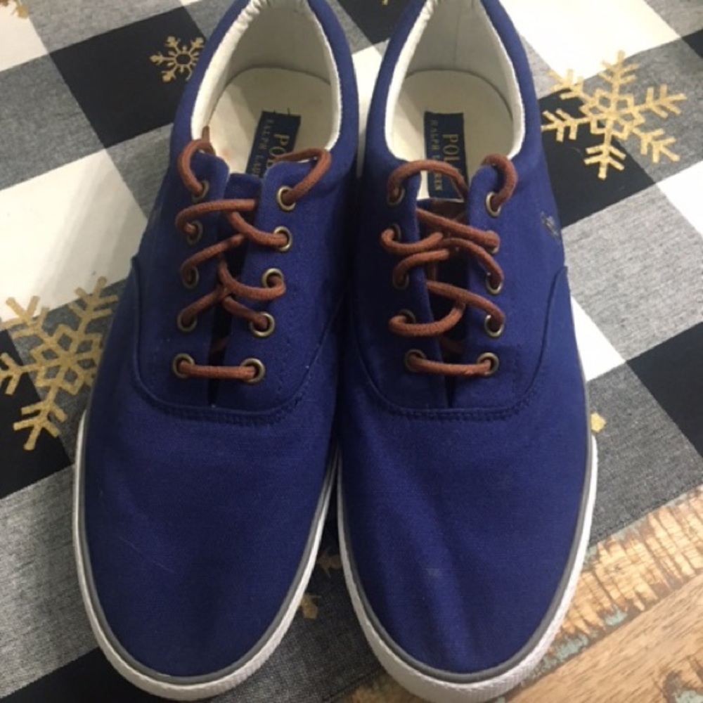 Men’s Polo Ralph Lauren canvas shoes